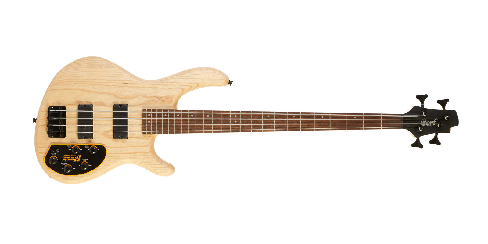 Cort Action Bass Deluxe AS Open Pore Natural - Guitar Village