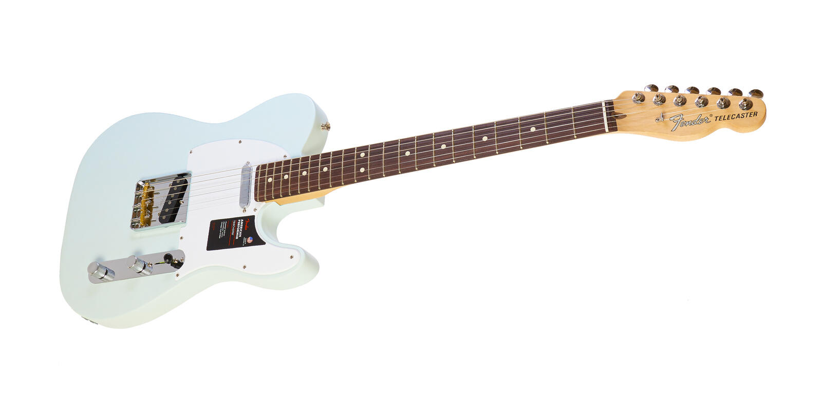 Fender american performer telecaster rw satin store sonic blue