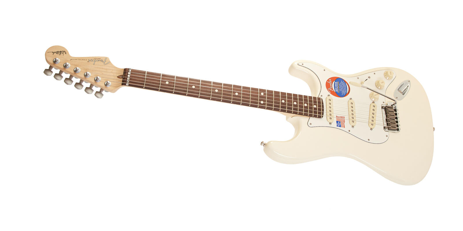Fender Jeff Beck Signature Stratocaster Olympic White - Guitar Village