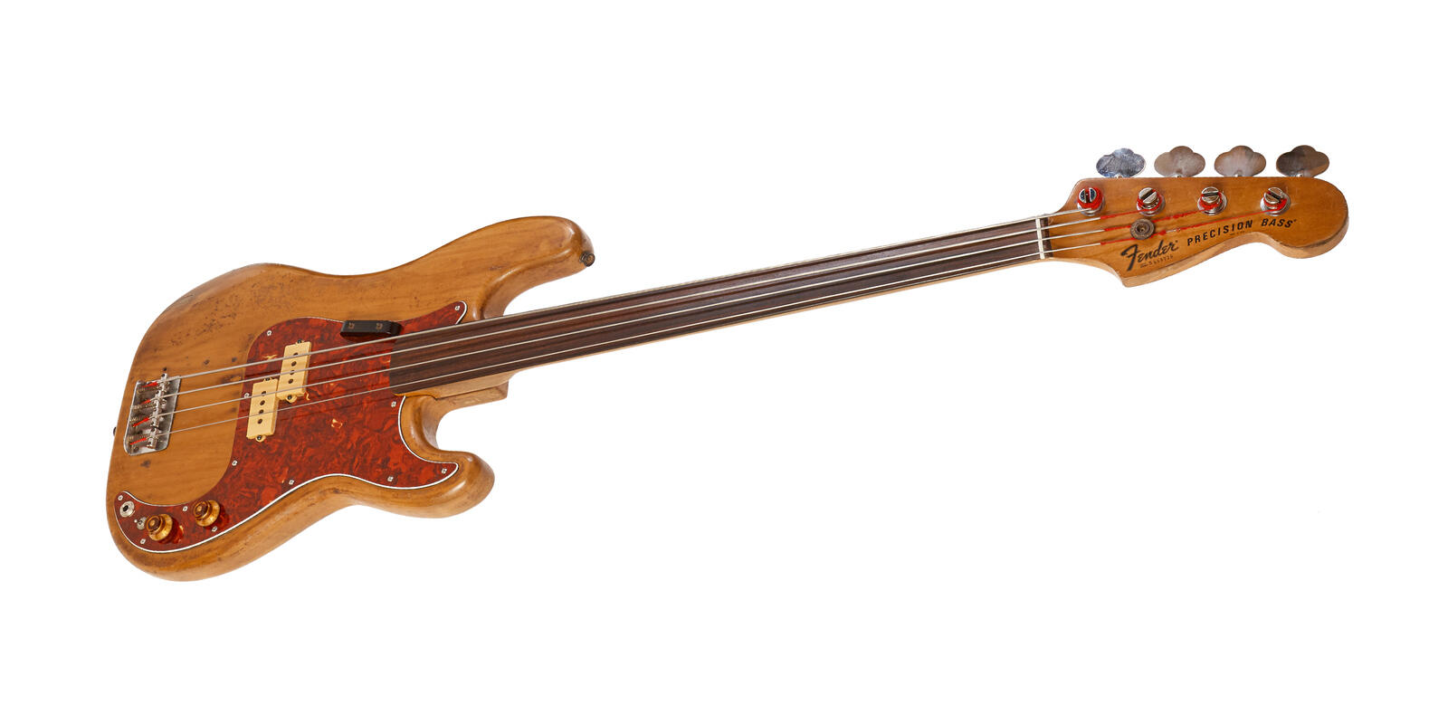 Fender Precision Fretless Bass Natural (Pre Owned, 1979, VG