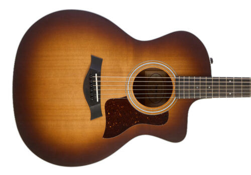 Taylor 214ce-K in Sunburst with a Matte finish.