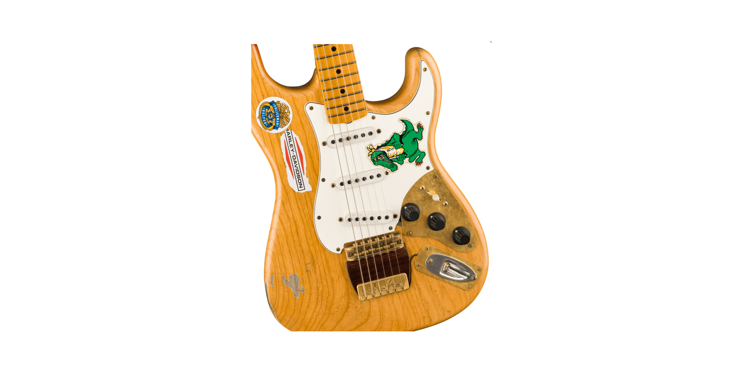 セール Fender Custom Shop 2022 American Stratocaster Aged Amber Natural 