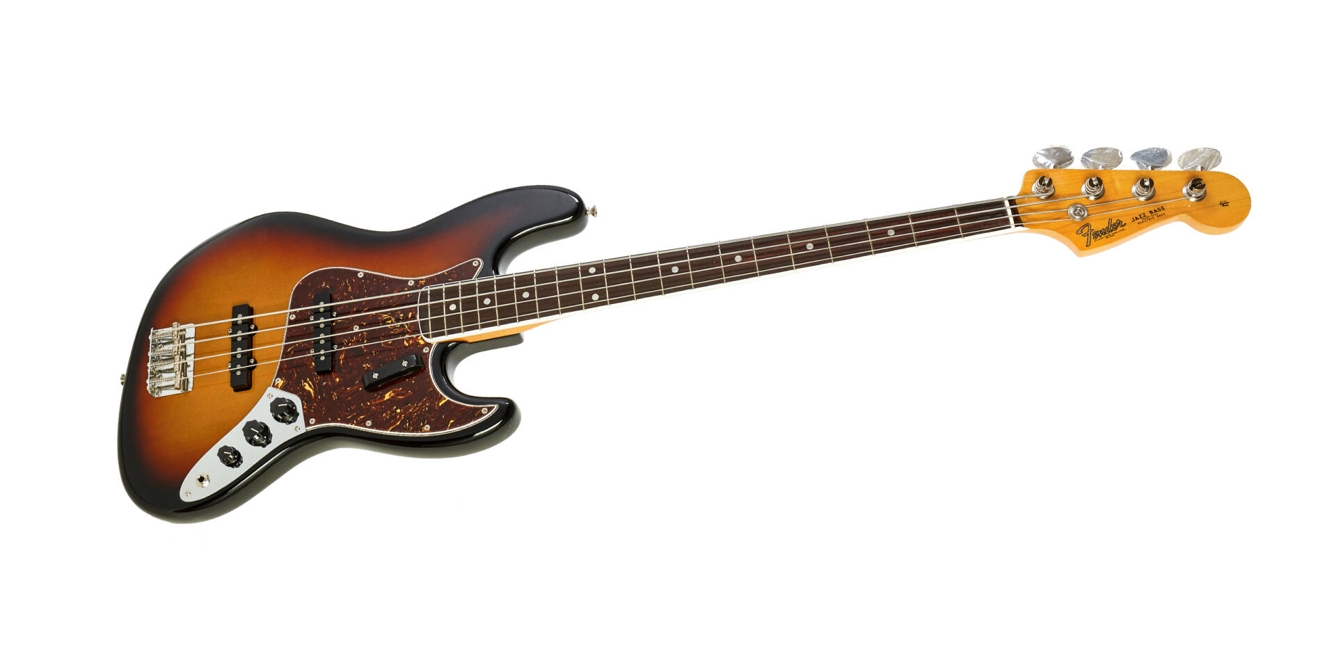 Fender American Vintage Ii 1966 Jazz Bass 3 Colour Sunburst Guitar Village 3335