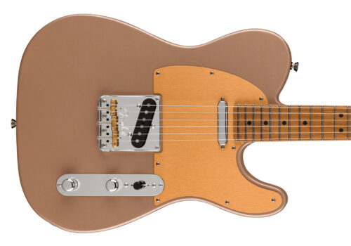 Fender Limited Edition American Professional II Telecaster Shoreline Gold / Roasted Maple