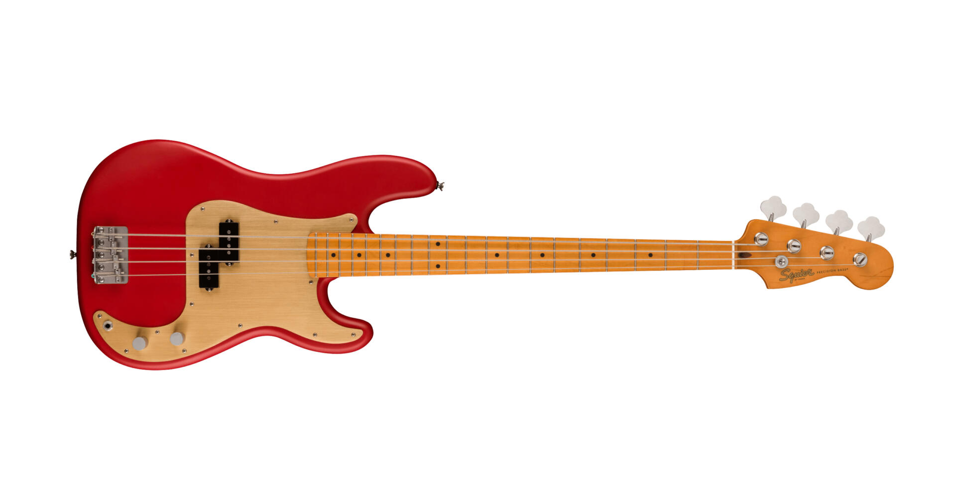 Fender squier online bass red