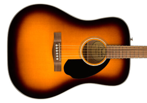 Fender Limited Edition CD-60S Exotic Flame Maple Dreadnought Sunburst