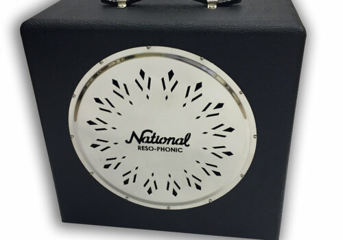 National No. 500 Amplifier Black
