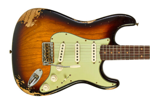 Fender Custom Shop 1960s Stratocaster Heavy Relic Faded Aged 3 Colour Sunburst