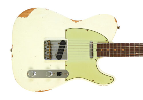 Fender Custom Shop 1960s Telecaster Relic Aged Olympic White