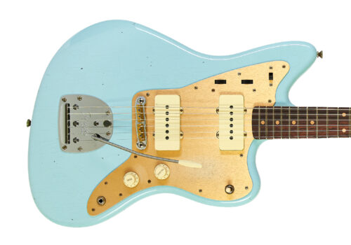 Fender Custom Shop Limited Edition 1959 250K Jazzmaster Journeyman Relic Faded Aged Daphne Blue