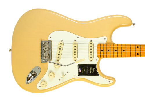 Fender American Vintage II 1957 Stratocaster in Vintage Blonde with Maple fingerboard.