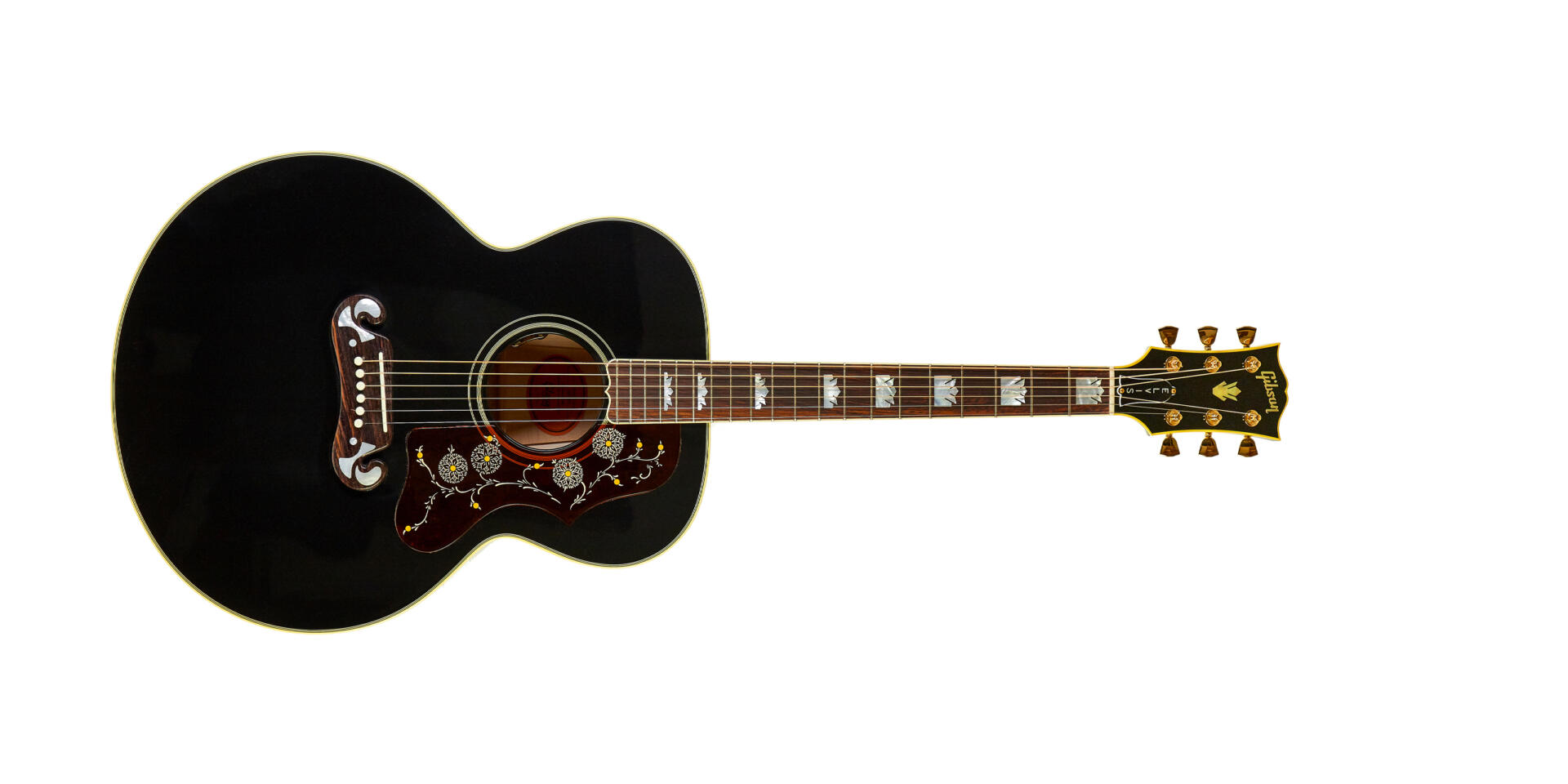 Gibson Custom Shop Elvis SJ-200 Ebony #21803049 - Guitar Village