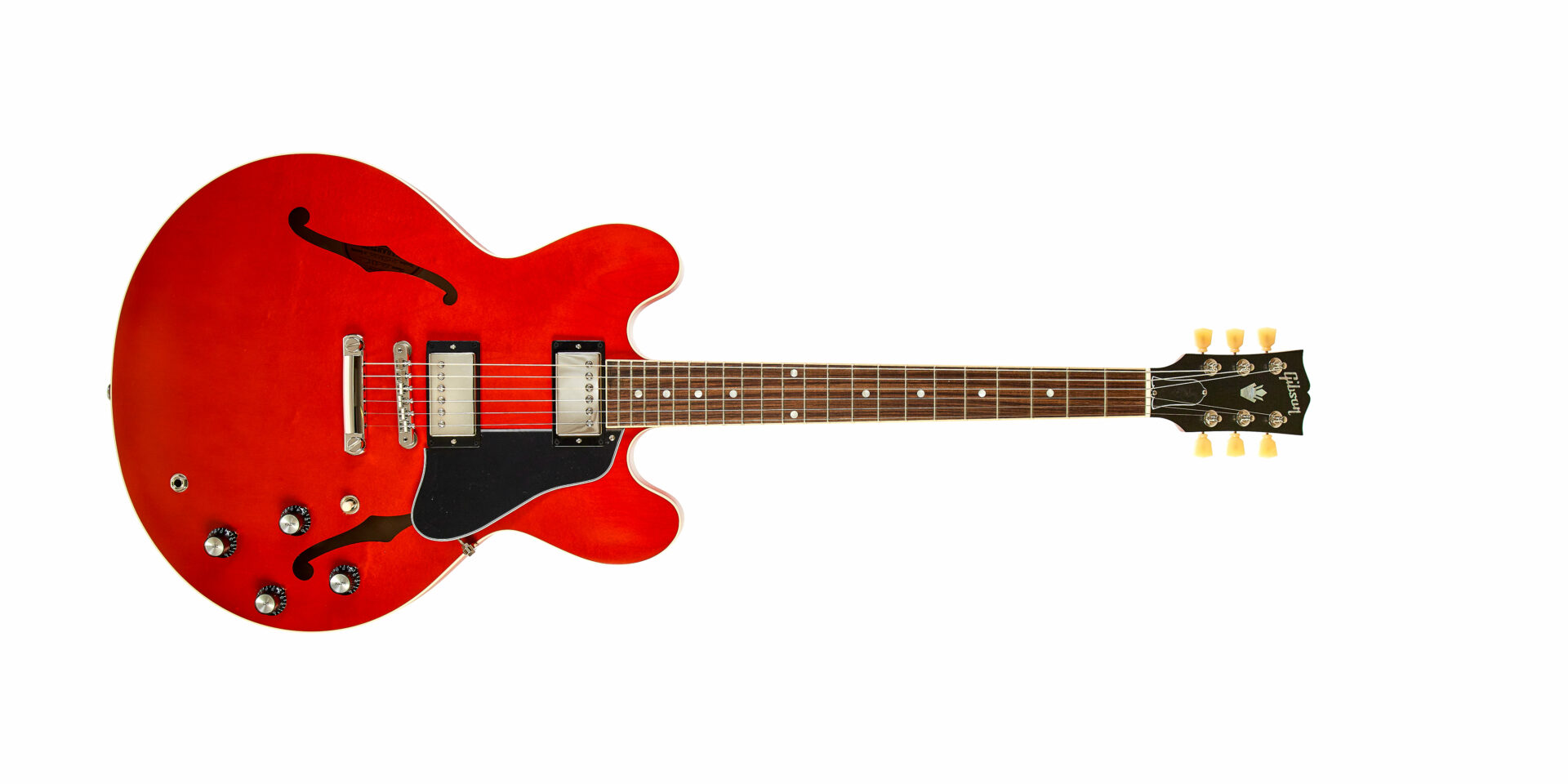 Gibson ES-335 Satin Cherry #224830005 (RRP £2699) - Guitar Village