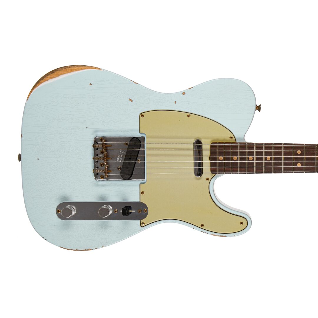 ギター fender telecaster custom shop 1963 Relic Fender Custom Shop 1963 Telecaster Relic Aged Lake Placid