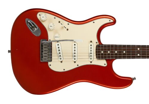 Fender American Stratocaster Left Handed Chrome Red (Pre-Owned, 2002, EC-) #Z1043710